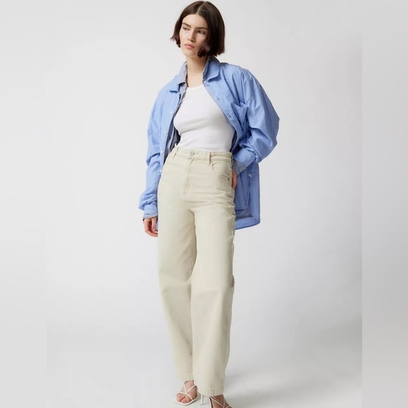 ABRAND CREAM JEANS - Picture 4 of 13